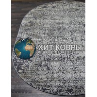 Бельгийский ковер Genova 38382 - 555550 Серый овал